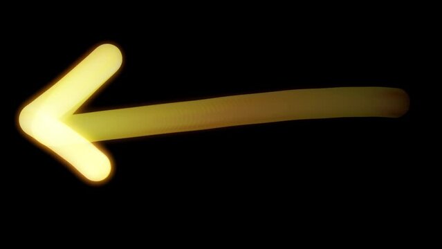 Light Painting Element - Arrow Sign Direction