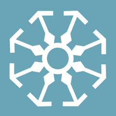 abstract circle design