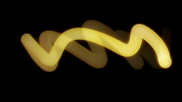 Light Painting Element - Chaotic Cross-out Strokes