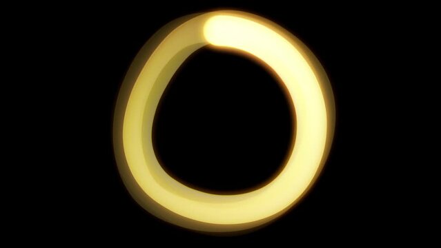 Light Painting Element - Circle Outline stroke