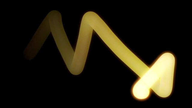 Light Painting Element - Graph Down