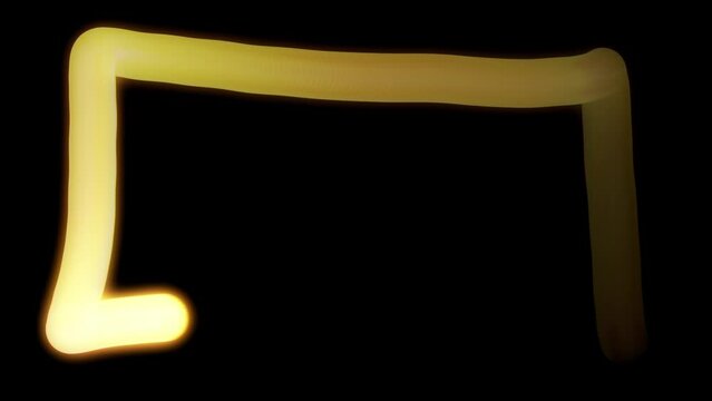 Light Painting Element - Rectangle Shape Painting