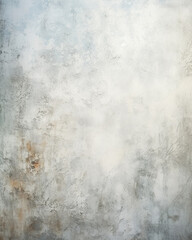 Abstract background with textured gradient soft pastel grey and white with distressed paint strokes, backdrop for design