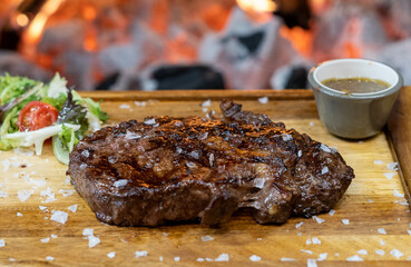 Cortes de ternera argentina de calidad suprema, a la brasa.