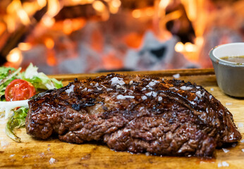 Cortes de ternera argentina de calidad suprema, a la brasa.