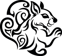 Squirrel tattoo