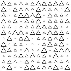 Triangles line random pattern background. Vector illustration.	