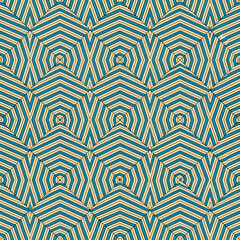 Optical Illusion Stripes Seamless Pattern - Trippy Design for Contemporary Art, Posters, and Graphics