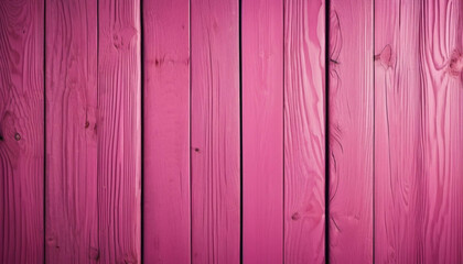 Pink wooden background, ai