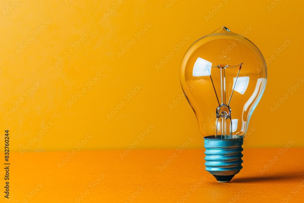 Poster minimalism light with soft lines