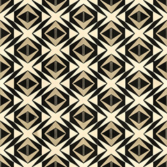 Minimalist Black and White Geometric Seamless Pattern - Sleek Design for Modern Decor, Textiles, and Art