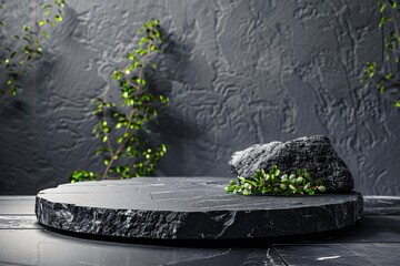 Plant sprouting from rock