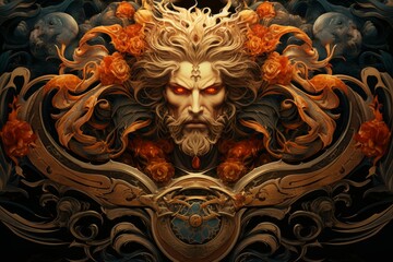 A stoic and disciplined warrior, wielding a blade with unmatched precision. - Generative AI