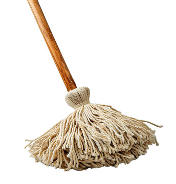 recommend clip art: Mop on transparent isolated background