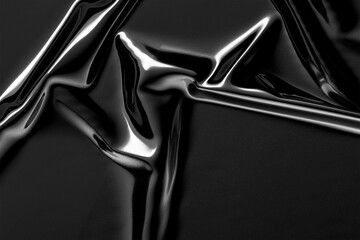 Textura de plástico rígido color negro abstracto