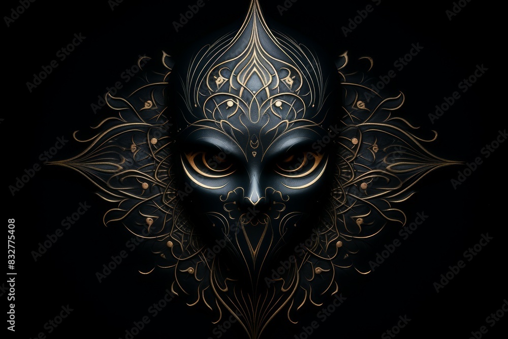 Wall mural a stealthy and elusive rogue, moving in shadows and striking with deadly precision. - generative ai