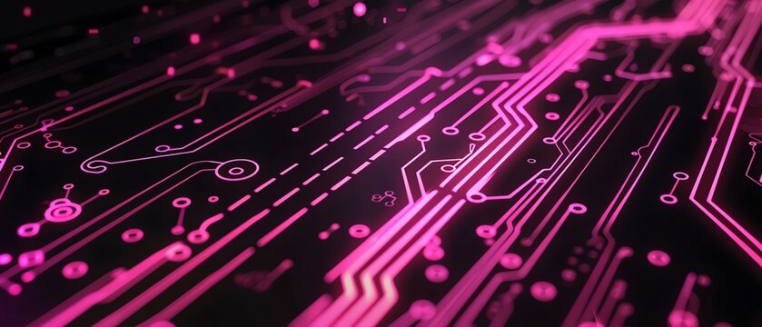 The image is a close-up of a computer circuit board