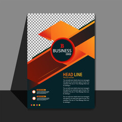 Business brochure flyer template 