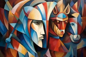 A noble and honorable knight, upholding chivalry and defending the weak. - Generative AI