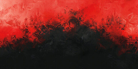 Red and black gradient, dual tone