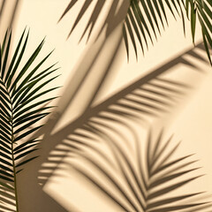 Fototapeta premium palm tree leaves