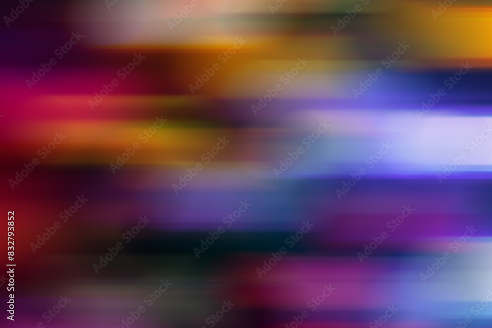 Canvas Prints abstract light trails on the dark background