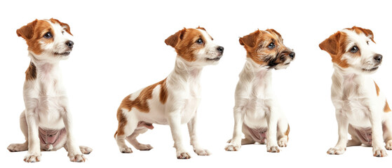 Group of Dogs Sitting Next to Each Other