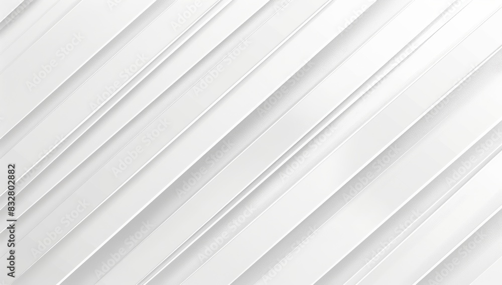 Poster abstract white background with diagonal lines and light grey color