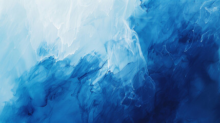 Abstract blue texture, soft gradient, watercolor style, ethereal background