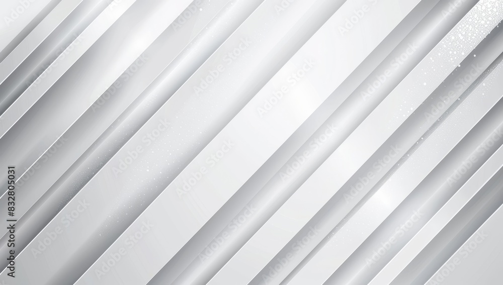 Poster abstract white background with diagonal lines and light grey color