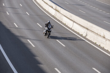 The riding position of the motorcyclist depends on the shape of the human body combined with the...