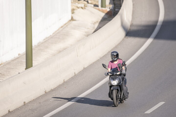 The scooter, a type of motorcycle that is lighter and has smaller wheels than conventional...