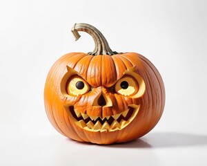 Jack-o'-Lantern with Menacing Grin