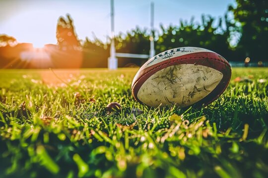 Precision kick  rugby sevens conversion during summer olympics, showcasing skill and accuracy