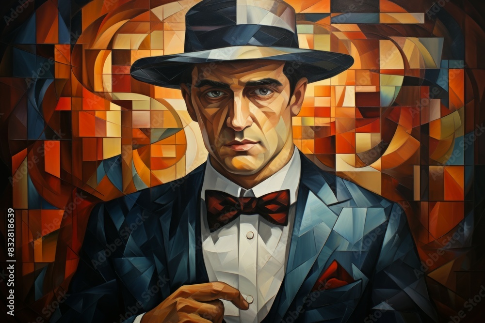 Canvas Prints a charismatic and influential diplomat, skilled in negotiation and resolving conflicts. - generative
