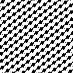 Diagonal zigzag lines, rhombuses background. Jagged stripes, diamonds motif. Triangular waves, lozenges ornament. Digital paper, textile print, web design. Seamless pattern.