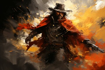 A relentless and skilled bounty hunter, tracking down and capturing fugitives with ruthless efficiency. - Generative AI