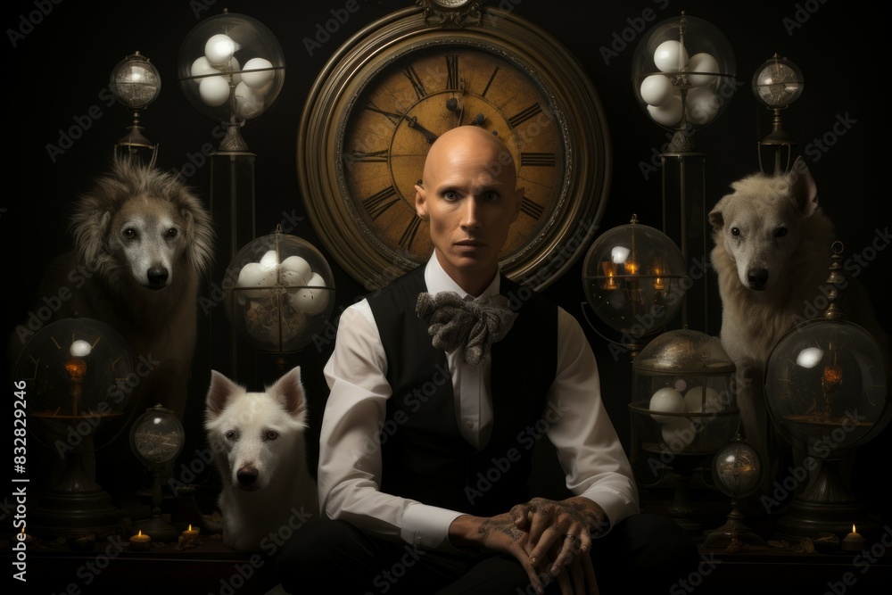Wall mural a skilled and adaptable shape-shifter, assuming different forms to suit various situations. - genera