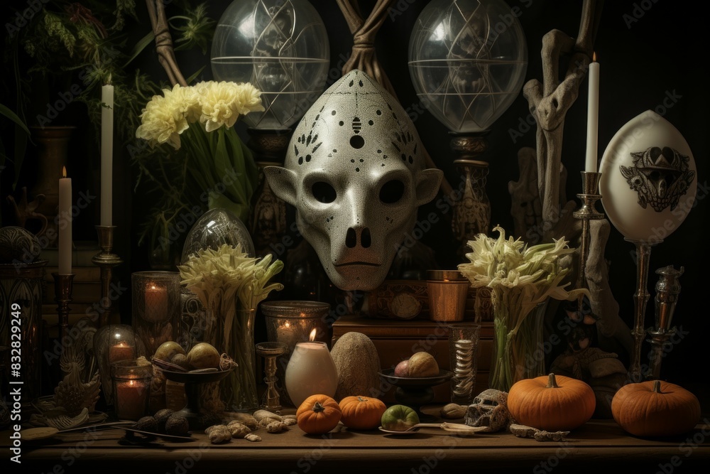 Wall mural a skilled and adaptable shape-shifter, assuming different forms to suit various situations. - genera