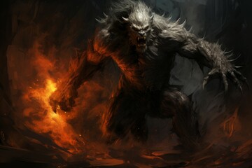 A fearless and mighty berserker, unleashing devastating attacks with unbridled fury. - Generative AI
