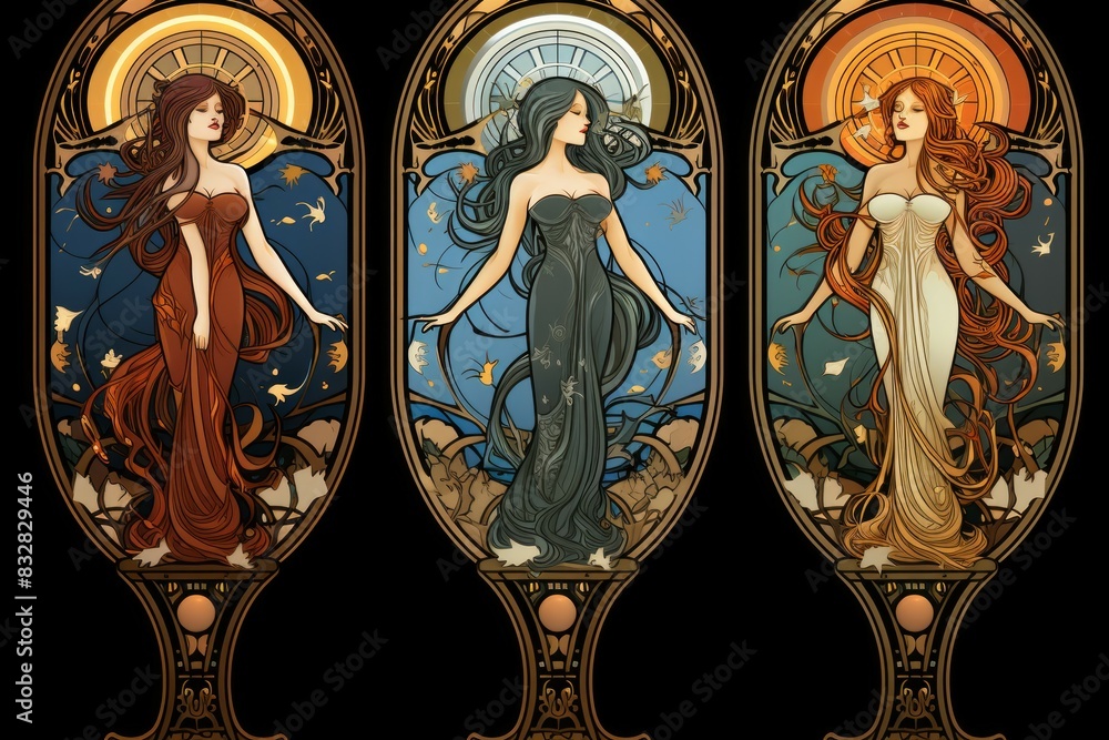 Wall mural a skilled and adaptable shape-shifter, assuming different forms to suit various situations. - genera