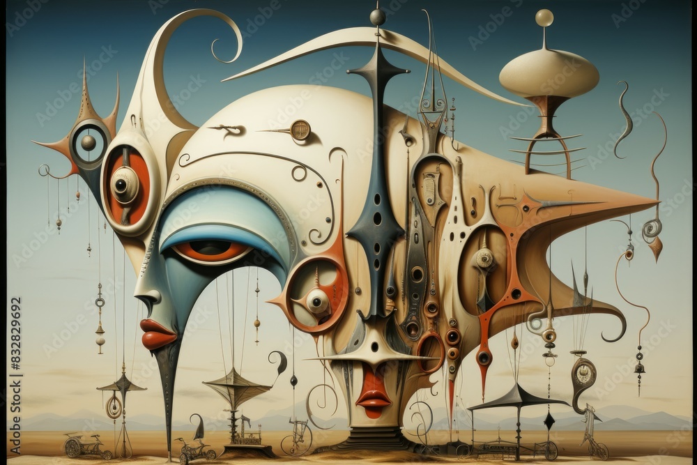 Wall mural a skilled and adaptable shape-shifter, assuming different forms to suit various situations. - genera