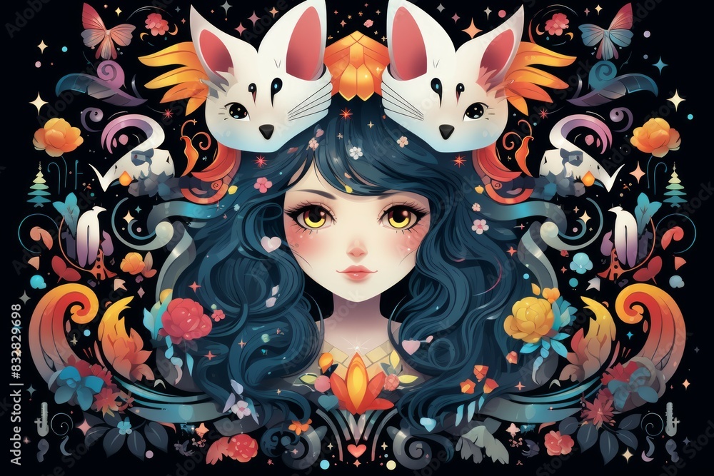 Wall mural a skilled and adaptable shape-shifter, assuming different forms to suit various situations. - genera