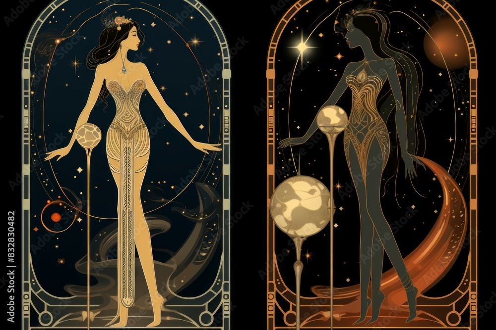 Wall mural a skilled and adaptable shape-shifter, assuming different forms to suit various situations. - genera