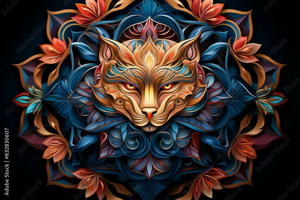 Wall mural a skilled and adaptable shape-shifter, assuming different forms to suit various situations. - genera