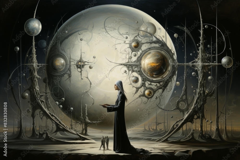 Wall mural a skilled and adaptable shape-shifter, assuming different forms to suit various situations. - genera