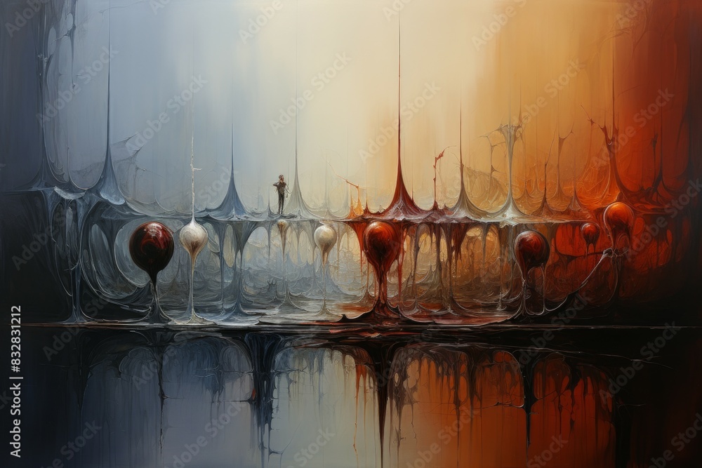 Wall mural a skilled and adaptable shape-shifter, assuming different forms to suit various situations. - genera