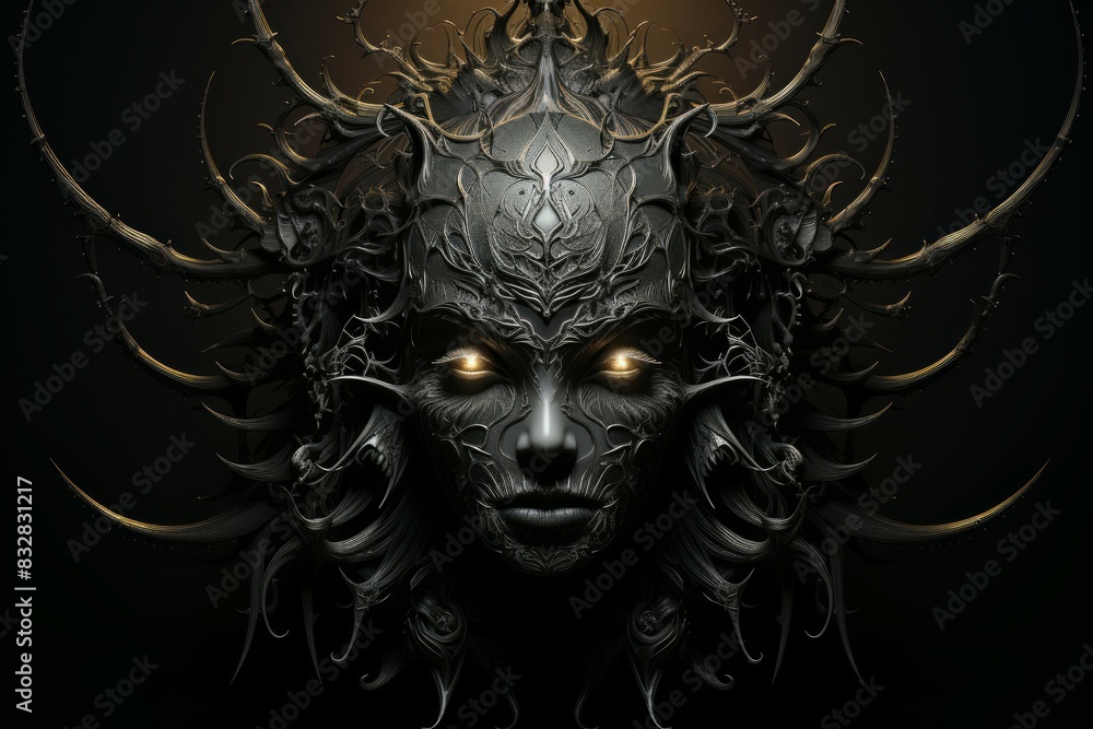 Wall mural a skilled and adaptable shape-shifter, assuming different forms to suit various situations. - genera