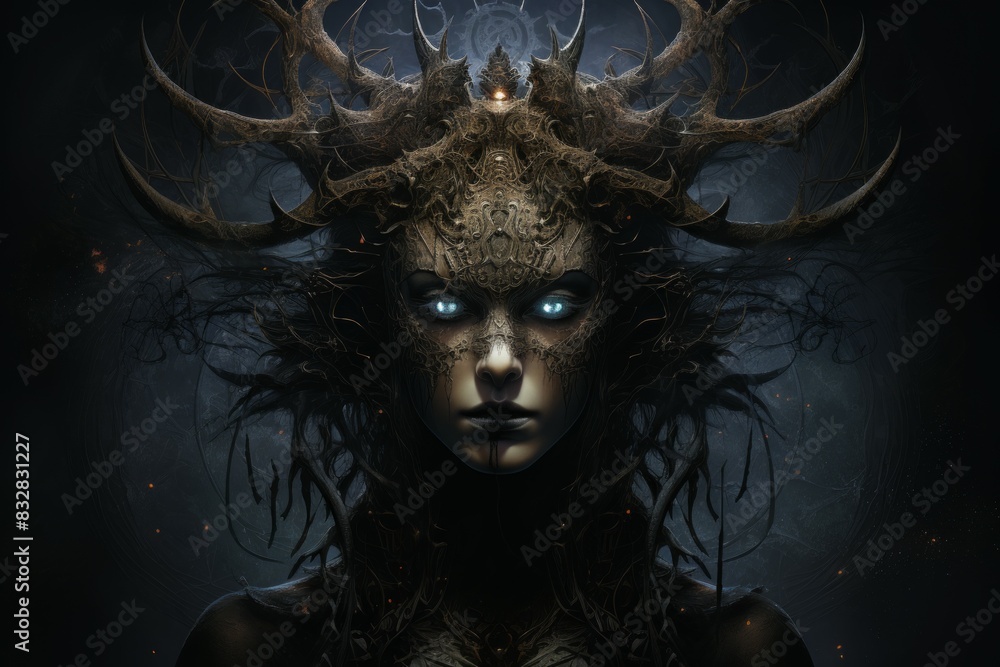 Wall mural a skilled and adaptable shape-shifter, assuming different forms to suit various situations. - genera