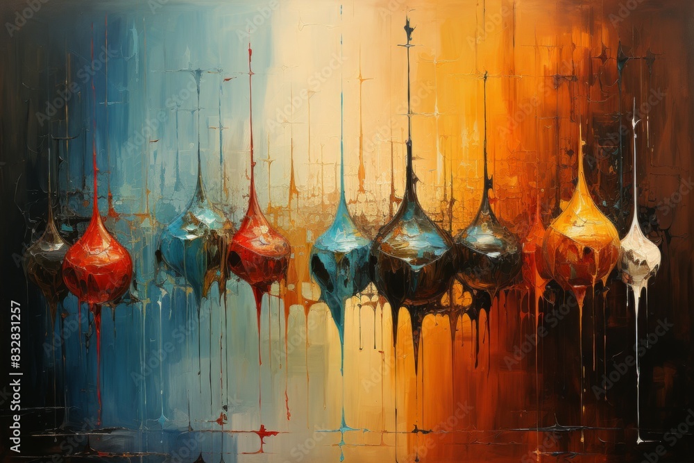 Wall mural a skilled and adaptable shape-shifter, assuming different forms to suit various situations. - genera